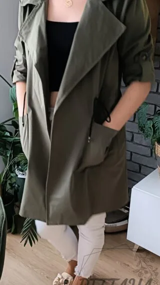 Narzutka damska płaszcz 1