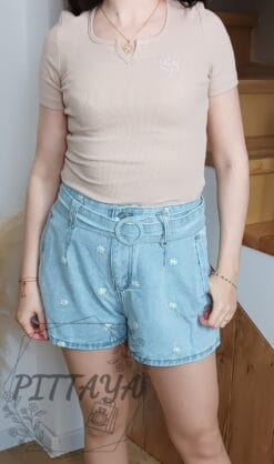 Bluzka Koniczynka prążek 5